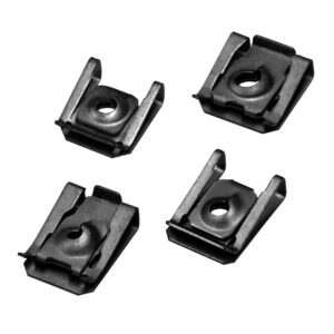 Antivibration metal nuts with twin thread to snap on (SNK type)